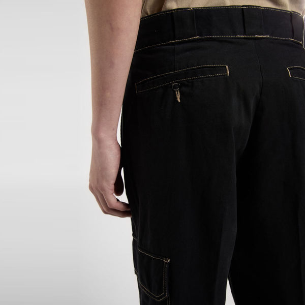 Dickies - Riverbend Cargo Black Trousers - DK0A4Z7H - BLACK