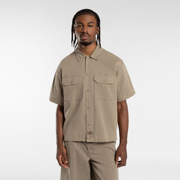 Dickies - Unionville Desert Sand Work Shirt - DK0A4Z7Q - DESERT/SAND