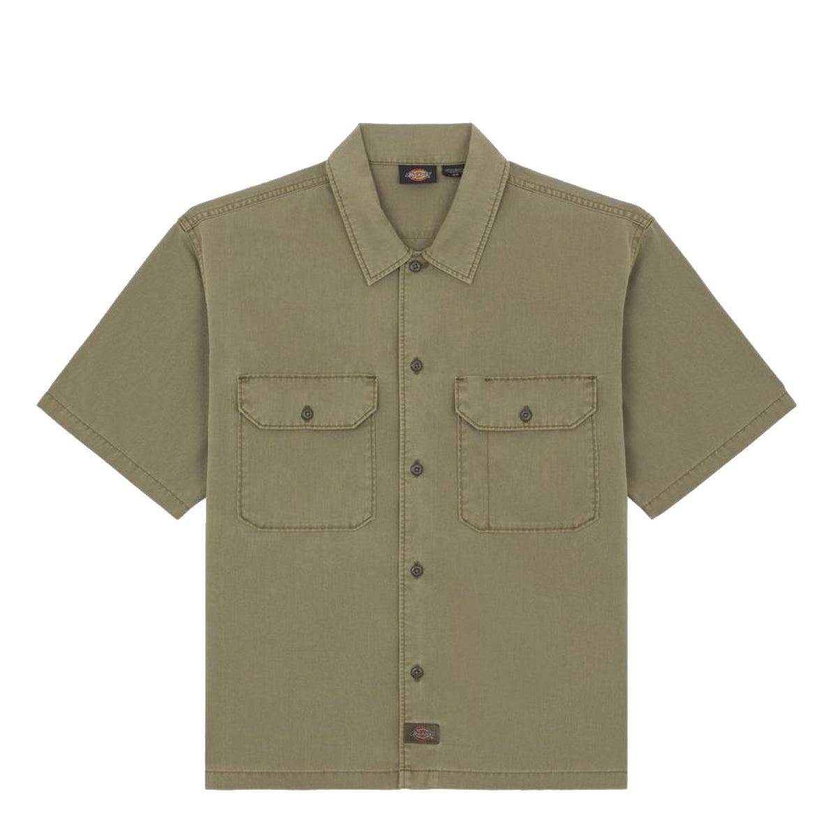 Dickies - Unionville Military Green Work Shirt - DK0A4Z7Q - MILITARY/GR