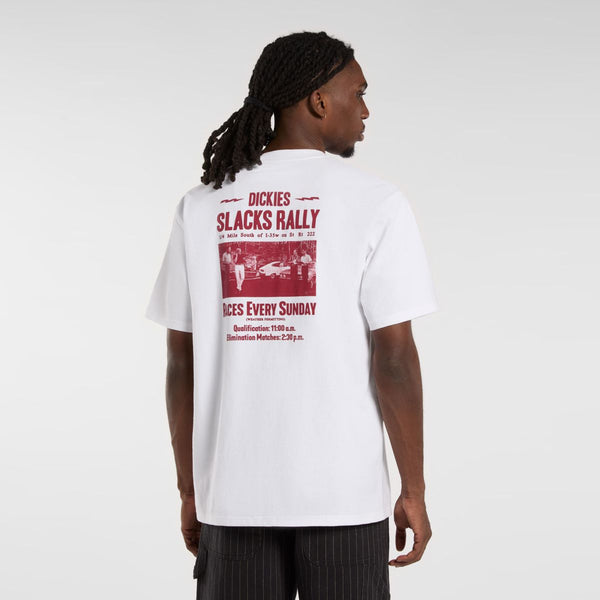 Dickies - Slacks Rally White T-Shirt - DK0A4Z8U - WHITE
