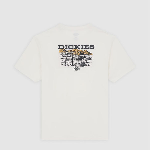 Dickies - Slacks Landascape Egret T-Shirt - DK0A4Z8V - EGRET