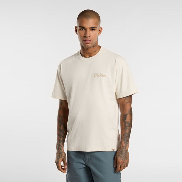 Dickies - Companion Script Whitecap Gray T-Shirt - DK0A4Z92 - WHITECAP/GRAY