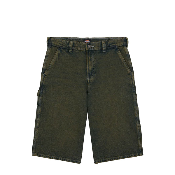 Dickies - Painter Loose Denim Green Tone Fade Short Jeans - DK0A4ZAS - GREEN/TONE/FADE