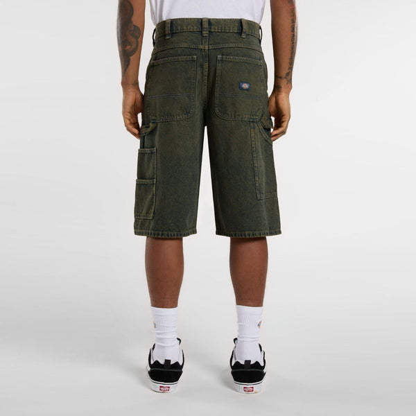 Dickies - Painter Loose Denim Green Tone Fade Short Jeans - DK0A4ZAS - GREEN/TONE/FADE