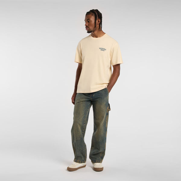 Dickies - Stevensville Carpenter Denim Yellow Fade Ind Jeans - DK0A863T - YELLOW/FADE/IND