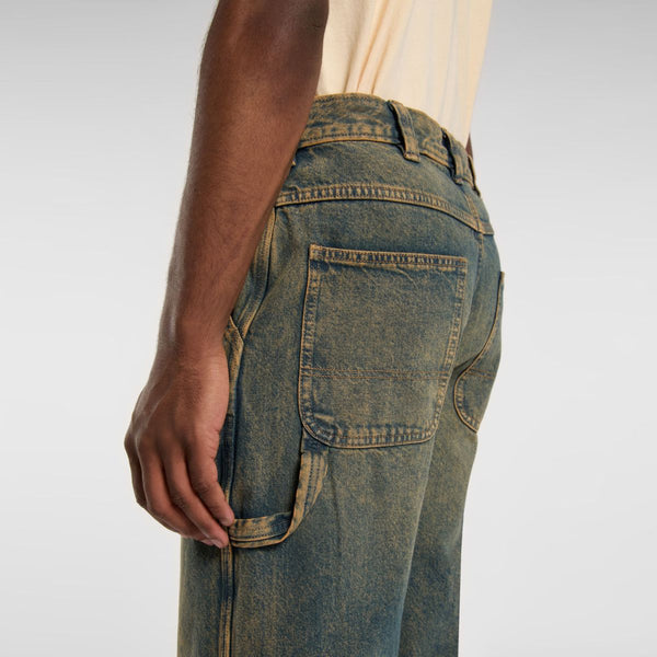 Dickies - Stevensville Carpenter Denim Yellow Fade Ind Jeans - DK0A863T - YELLOW/FADE/IND