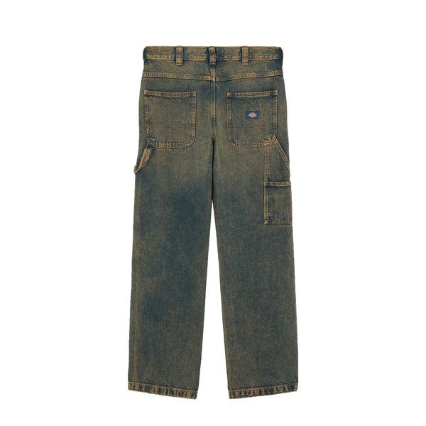 Dickies - Stevensville Carpenter Denim Yellow Fade Ind Jeans - DK0A863T - YELLOW/FADE/IND