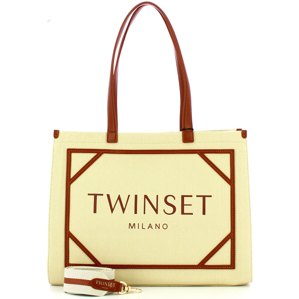 Twinset - Matera Light Rope Shopping Bag - 251TB7081 - LIGHT/ROPE