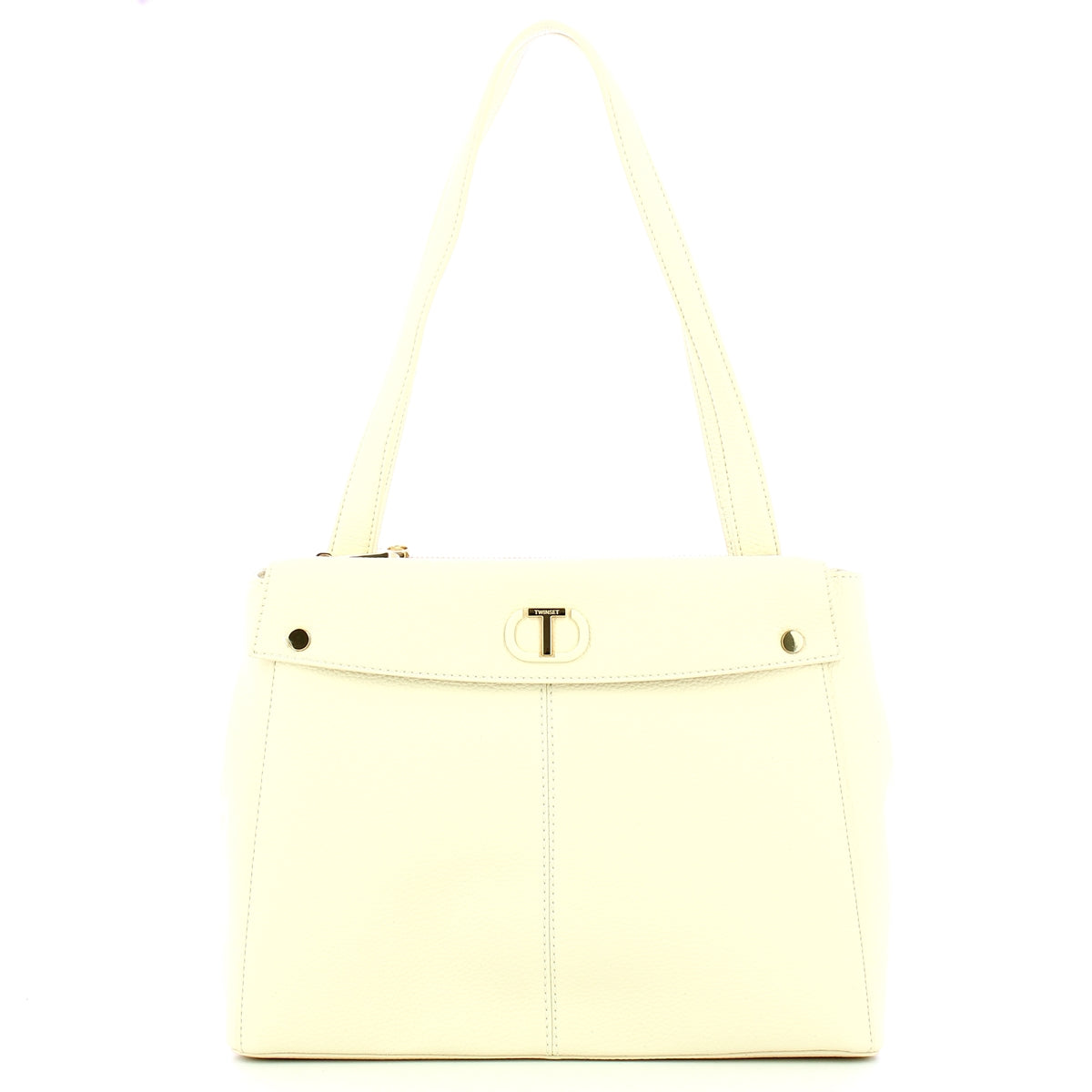 Twinset - I'm Not A Lady Madreperla Small Tote - 251TB7041 - MADREPERLA