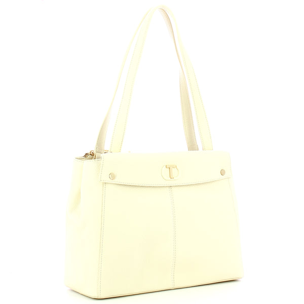 Twinset - I'm Not A Lady Madreperla Small Tote - 251TB7041 - MADREPERLA