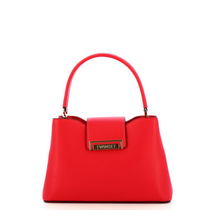 Twinset - Harmony Hibiscus Red Medium Tote Bag - 251TD8290 - HIBISCUS/RED