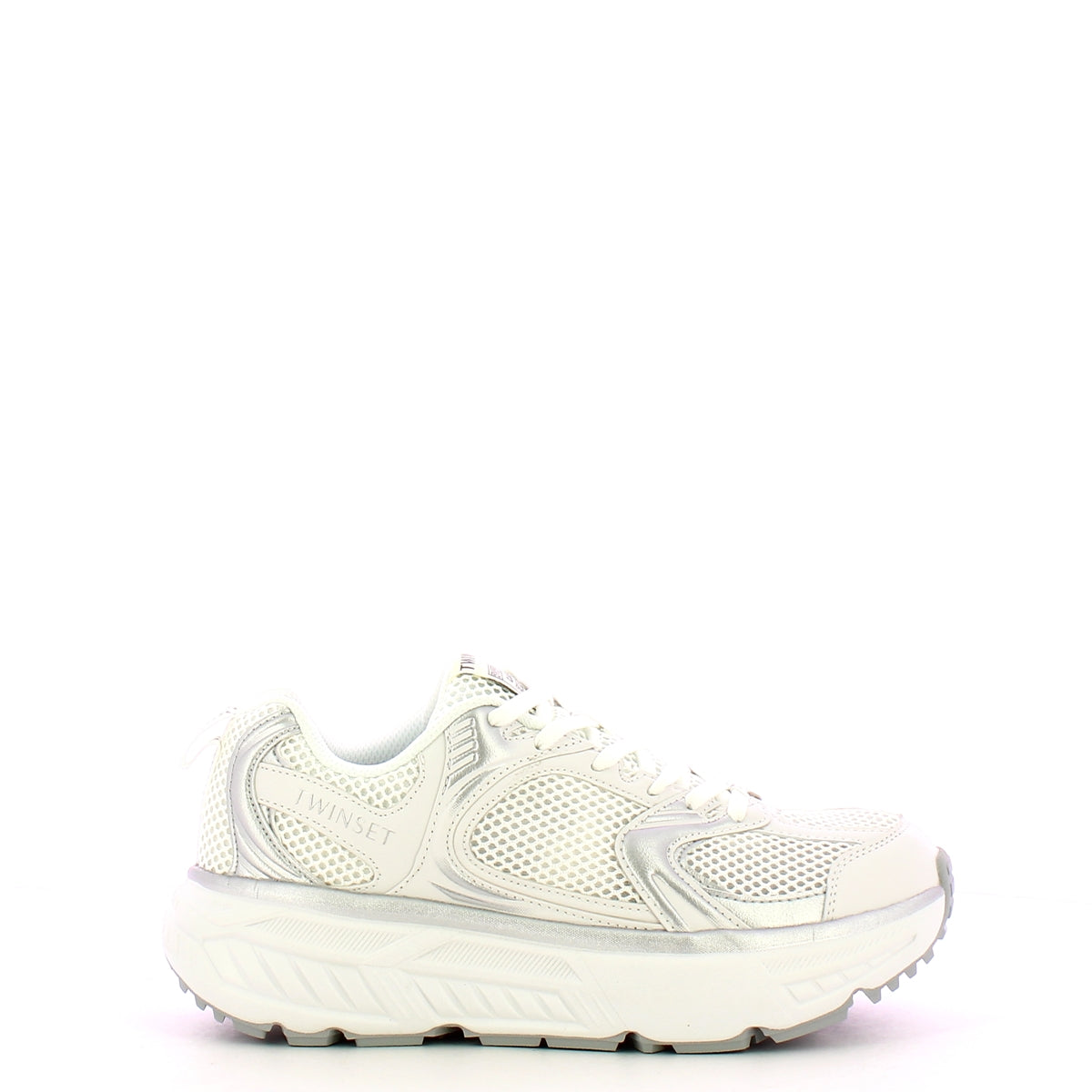 Twinset - Sneakers Running Trail Fessura Bianco Ottico - 251TCP030 - BIANCO/OTTICO