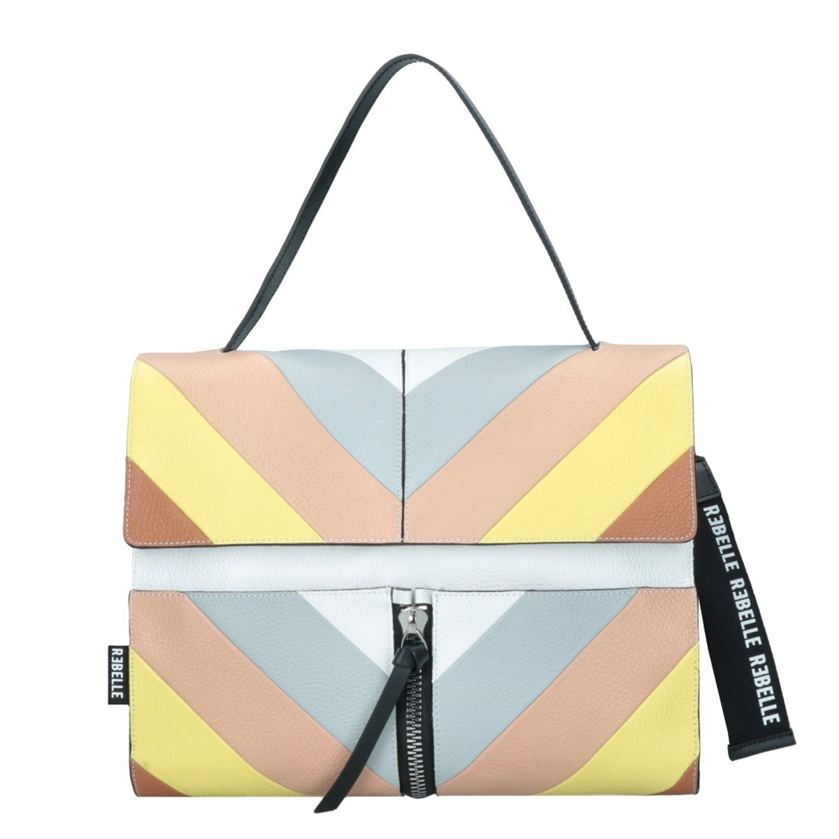 Rebelle - Clio L Rave Acid Shoulder Bag - REB0185P0022 - ACID