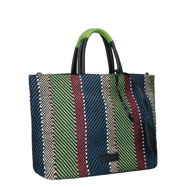 Rebelle - Filippa Raphia Green Handbag - REB0184T0012 - GREEN