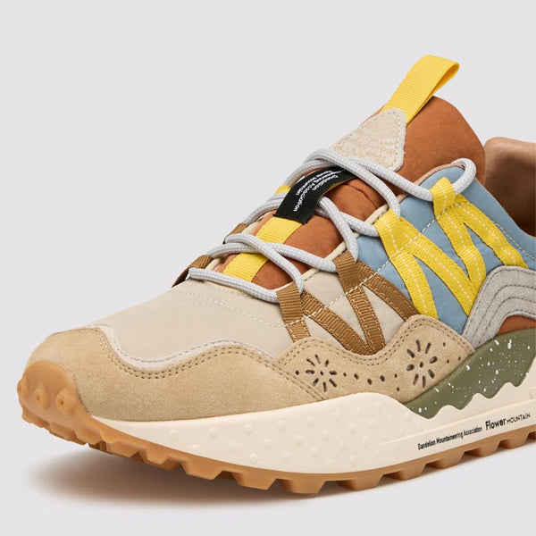 Flower Mountain - Men's Sneakers Washi Sand Grey - 201784301 - SAND-GREY