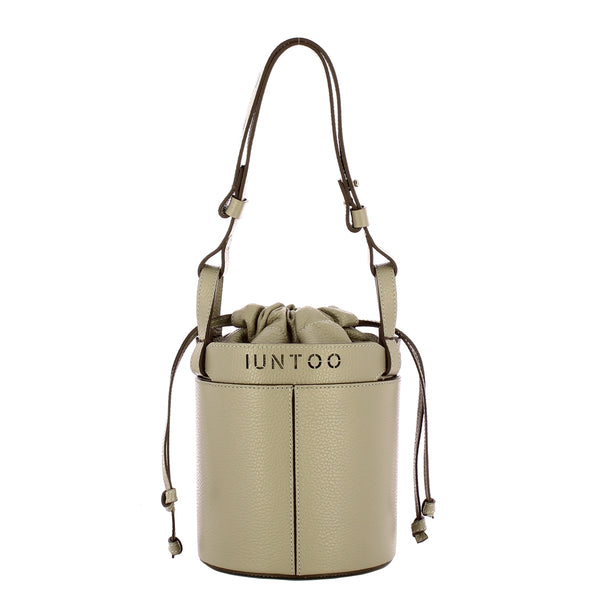 Iuntoo - Infinito Cappuccino Bucket Bag - 189000 - CAPPUCCINO/C05