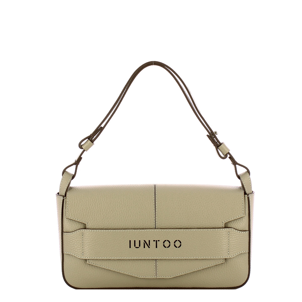 Iuntoo - Silvia Large Cappuccino Shoulder Bag - 186001 - CAPPUCCINO/C05