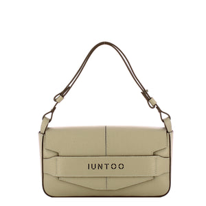 Iuntoo - Silvia Large Cappuccino Shoulder Bag - 186001 - CAPPUCCINO/C05