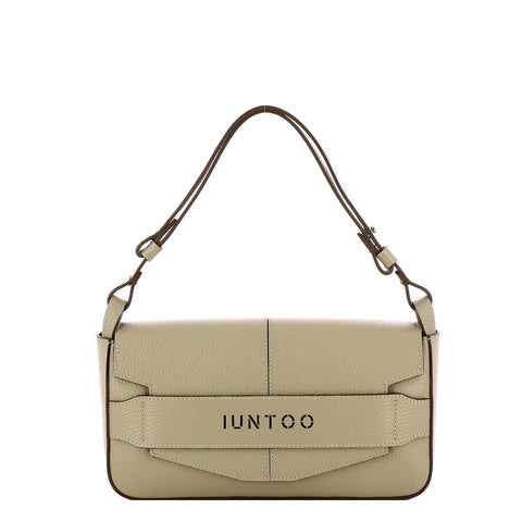 Iuntoo - Silvia Large Cappuccino Shoulder Bag - 186001 - CAPPUCCINO/C05