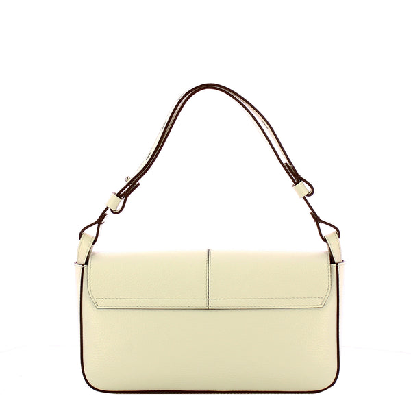 Iuntoo - Silvia Large Panna Shoulder Bag - 186001 - PANNA/C38