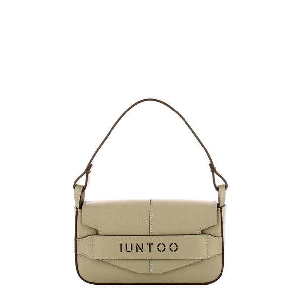 Iuntoo - Silvia Small Cappuccino Shoulder Bag - 186003 - CAPPUCCINO/C05