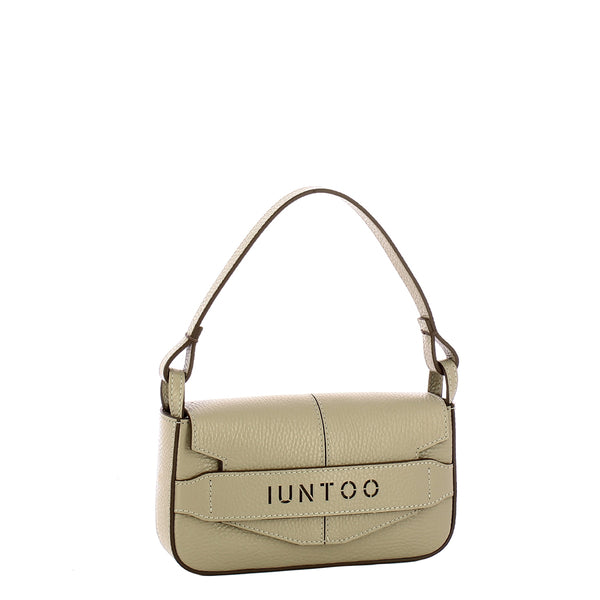 Iuntoo - Silvia Small Cappuccino Shoulder Bag - 186003 - CAPPUCCINO/C05