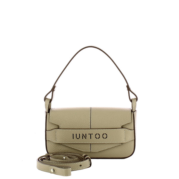 Iuntoo - Silvia Small Cappuccino Shoulder Bag - 186003 - CAPPUCCINO/C05