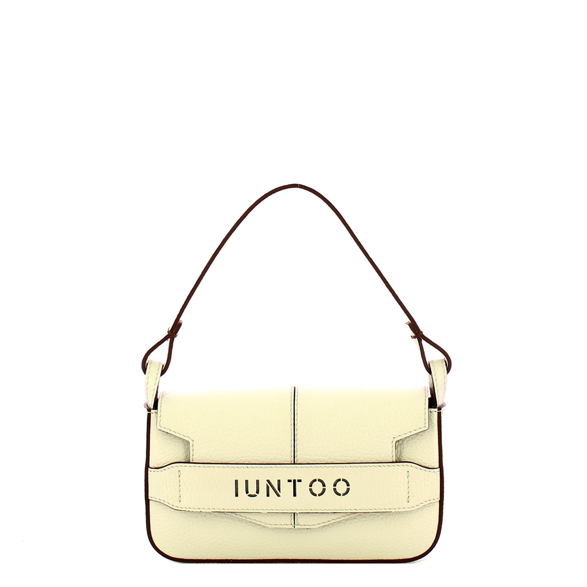 Iuntoo - Silvia Small Panna Shoulder Bag - 186003 - PANNA/C38