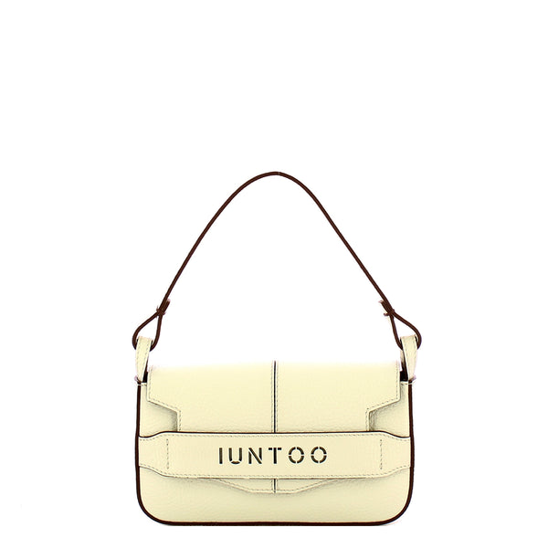 Iuntoo - Silvia Small Panna Shoulder Bag - 186003 - PANNA/C38