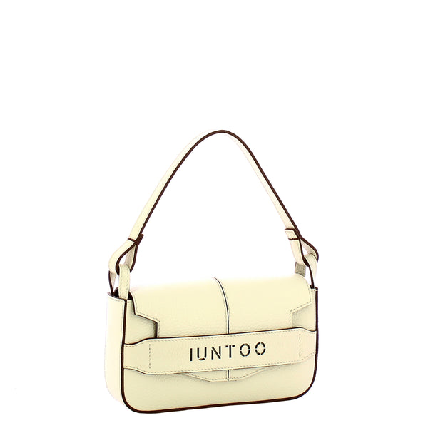 Iuntoo - Silvia Small Panna Shoulder Bag - 186003 - PANNA/C38