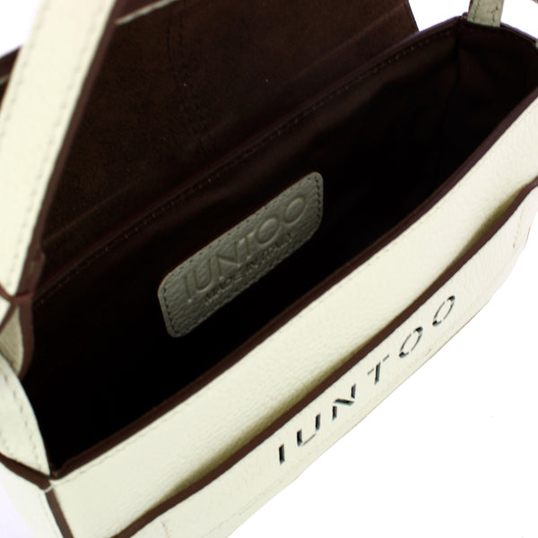 Iuntoo - Silvia Small Panna Shoulder Bag - 186003 - PANNA/C38
