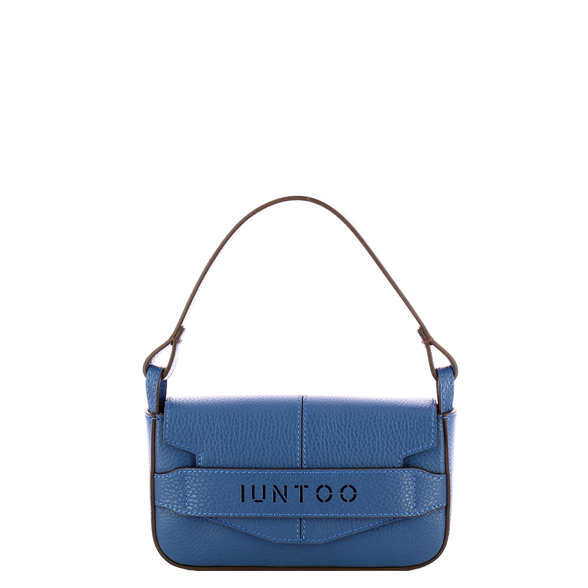 Iuntoo - Silvia Small Bluette Shoulder Bag - 186003 - BLUETTE/C22