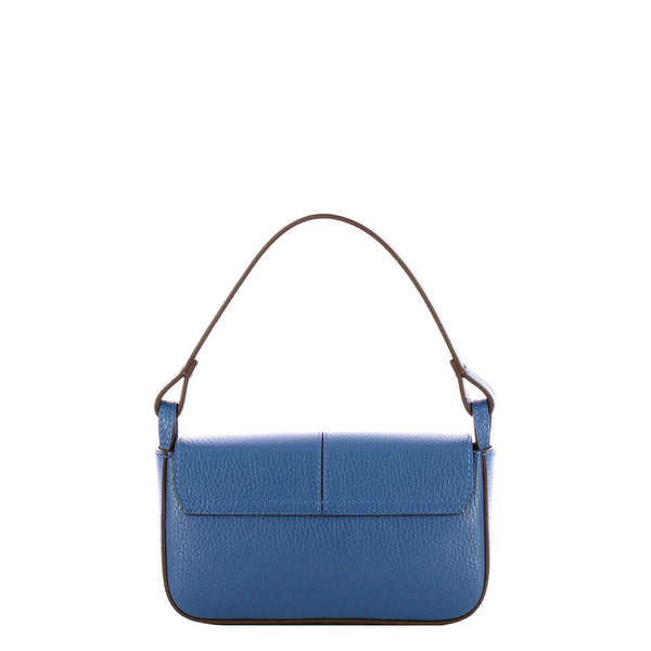 Iuntoo - Silvia Small Bluette Shoulder Bag - 186003 - BLUETTE/C22