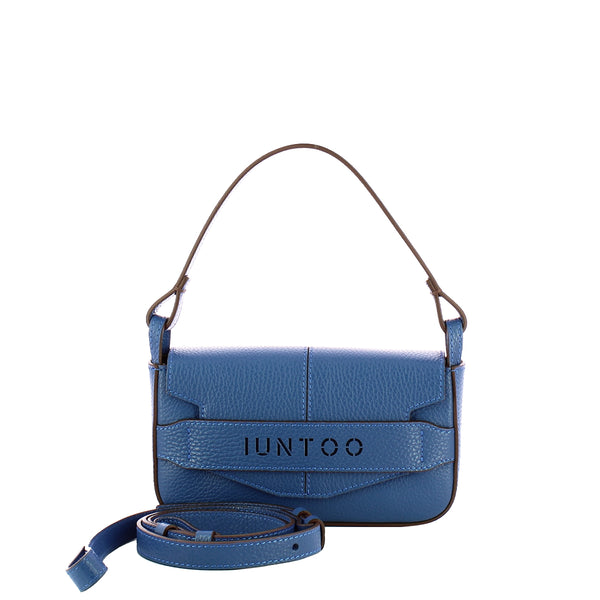 Iuntoo - Silvia Small Bluette Shoulder Bag - 186003 - BLUETTE/C22
