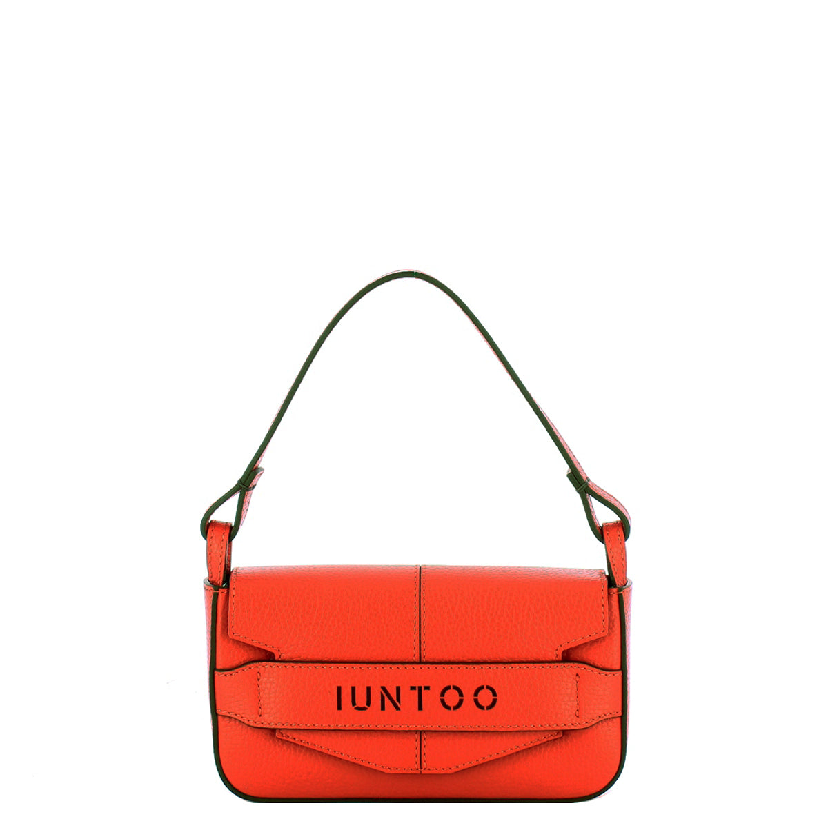 Iuntoo - Silvia Small Rosso Shoulder Bag - 186003 - ROSSO/C42