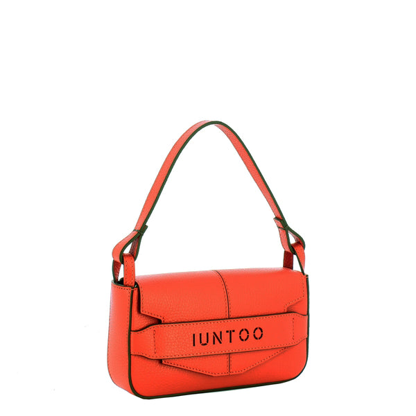 Iuntoo - Silvia Small Rosso Shoulder Bag - 186003 - ROSSO/C42