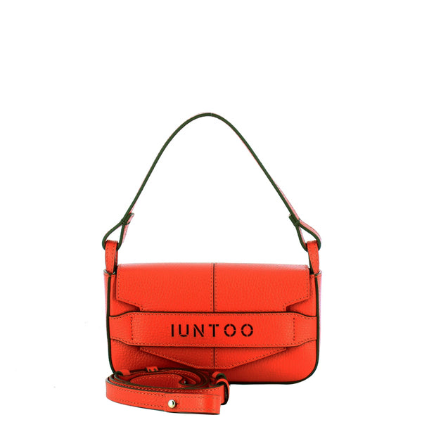 Iuntoo - Silvia Small Rosso Shoulder Bag - 186003 - ROSSO/C42