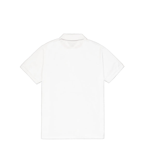 Alpha Industries - Basic Small Logo White Polo Shirt - X106600 - WHITE