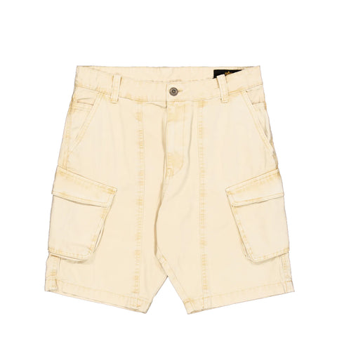 Alpha Industries - Canvas Acid Vintage White Shorts - X156259 - VINTAGE/WHITE