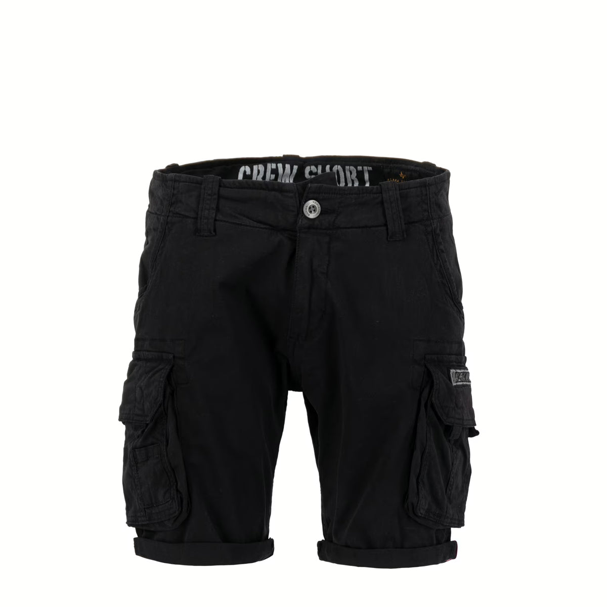 Alpha Industries - Crew Short Black Shorts - X176203 - BLACK