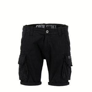 Alpha Industries - Crew Short Black Shorts - X176203 - BLACK