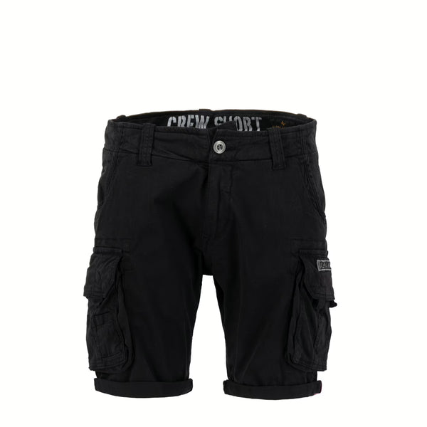 Alpha Industries - Crew Short Black Shorts - X176203 - BLACK