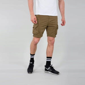 Alpha Industries - Pantaloncini Crew Short Khaki - X176203 - KHAKI