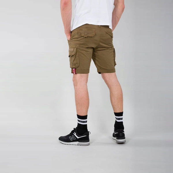 Alpha Industries - Pantaloncini Crew Short Khaki - X176203 - KHAKI