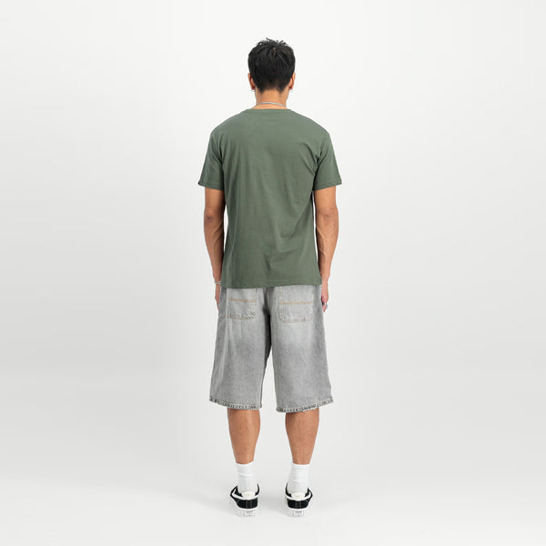 Alpha Industries - Basic T Small Logo Dark Olive T-Shirt - X188505 - DARK/OLIVE