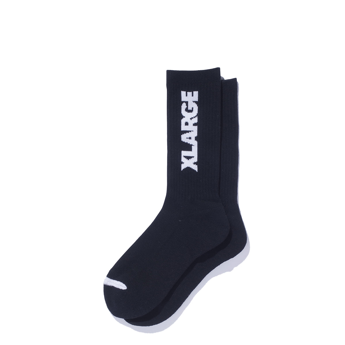 XLARGE - Standard Logo Black Socks - 201251054004S - BLACK