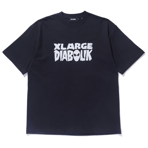 XLARGE - Diabolik Black T-Shirt - 201251011012S - BLACK
