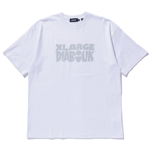 XLARGE - Diabolik White T-Shirt - 201251011012S - WHITE