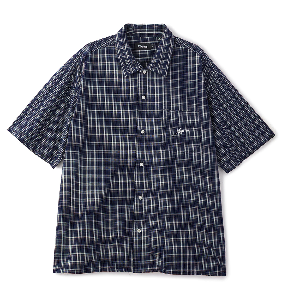 XLARGE - Embroidered Navy Shirt - 201251014004S - NAVY