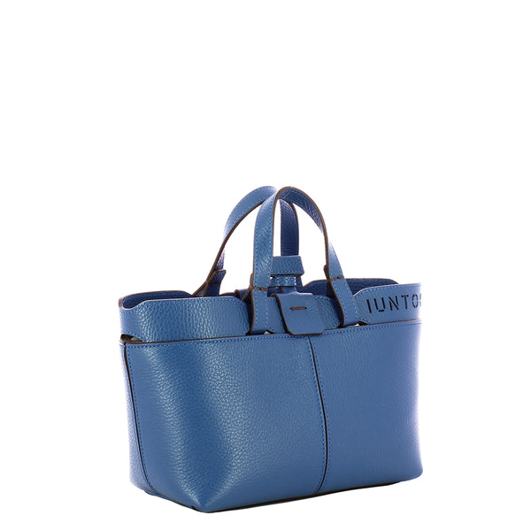 Iuntoo - Riviera Mini Bluette Shopping Bag - 181004 - BLUETTE/C22
